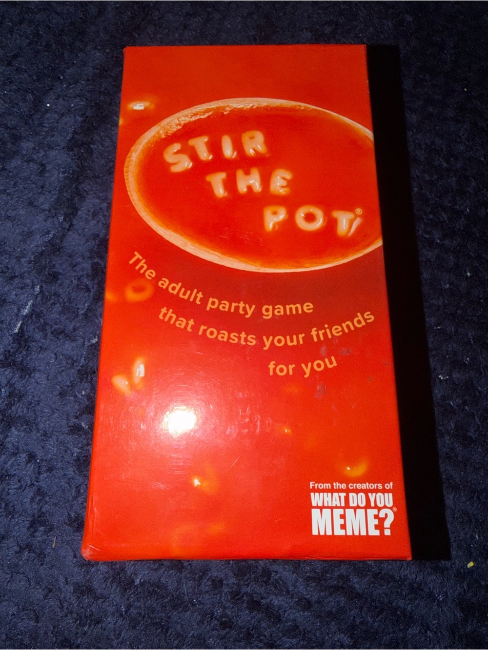 Stir The Pot Adult Party Game - Red